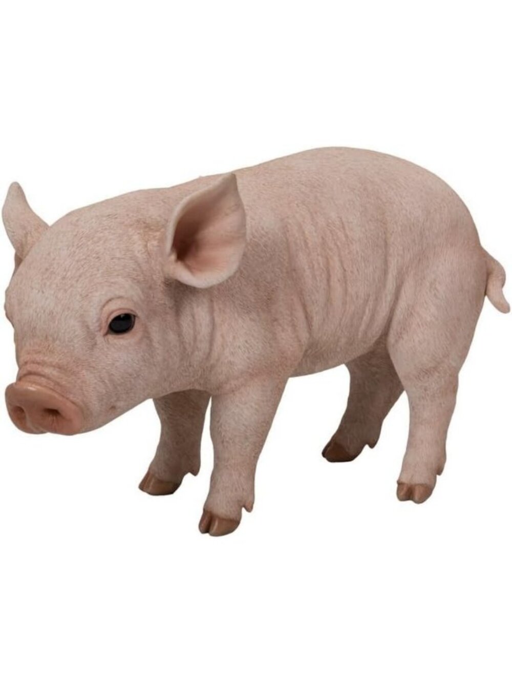 Charming Standing Pig Statue | Rustic Farmhouse Decor | Garden Accent Piece